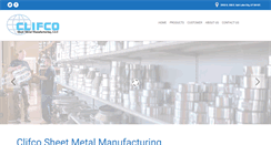 Desktop Screenshot of clifmetal.com